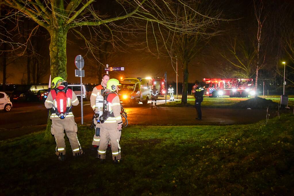 Aanhouding bij brand in slaapkamer van zorginstelling