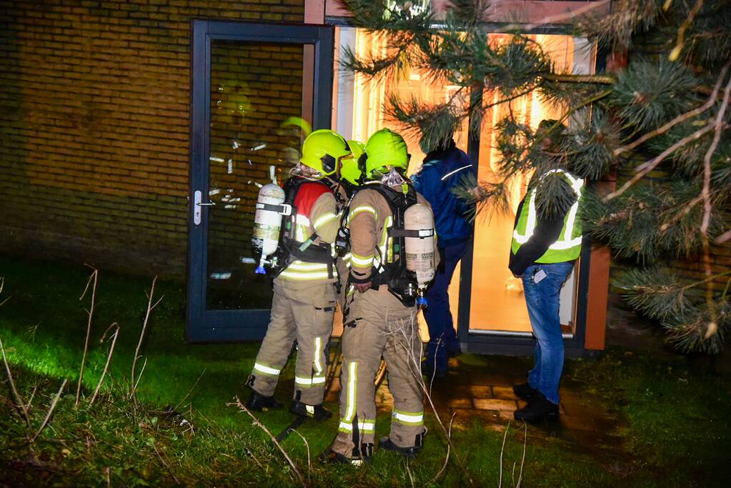 Aanhouding bij brand in slaapkamer van zorginstelling