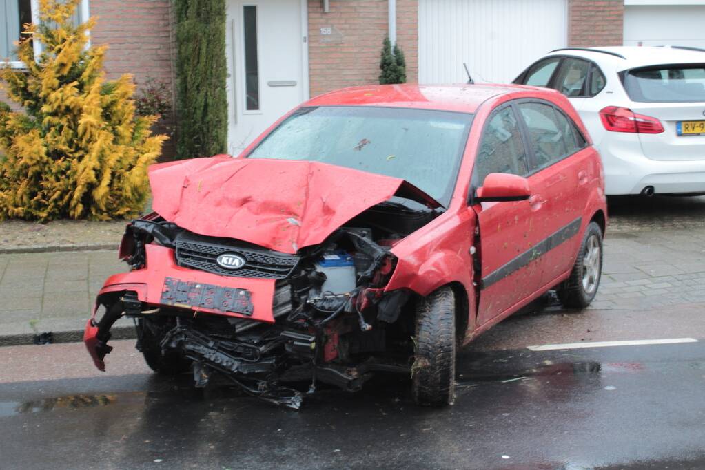 Enorme ravage bij ongeval