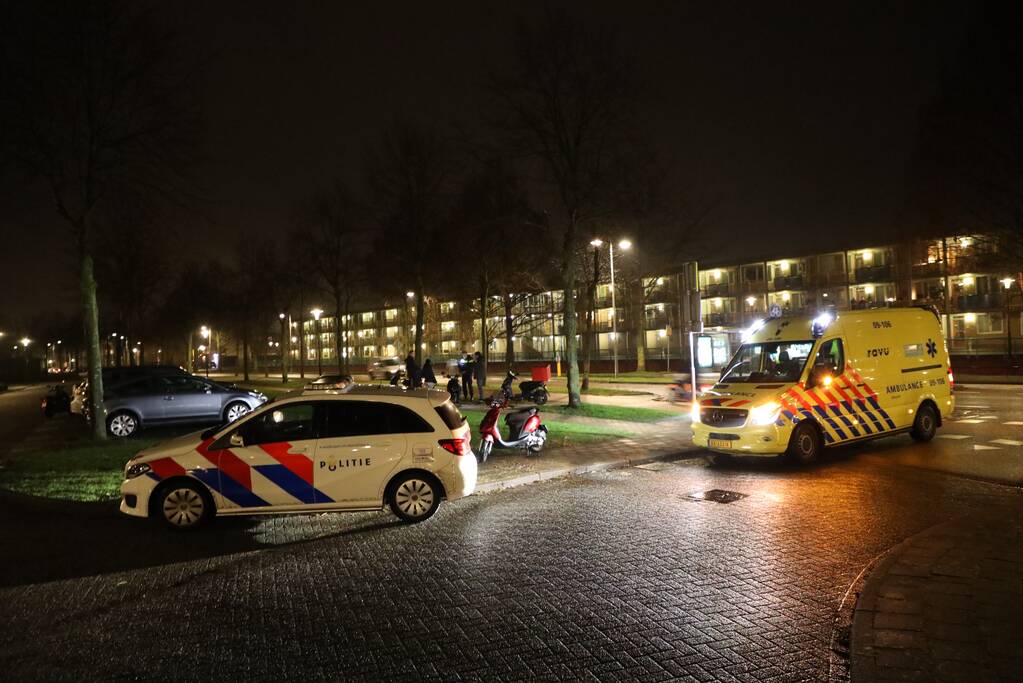 Gewonde bij ongeval met scooters
