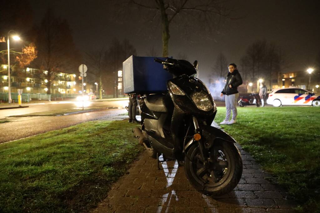 Gewonde bij ongeval met scooters