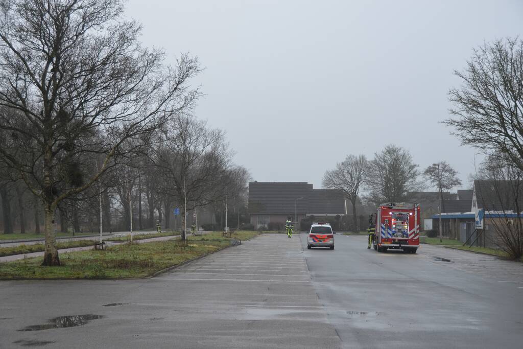 Parkeerterrein atletiekvereniging Lionitas afgesloten na gaslekkage