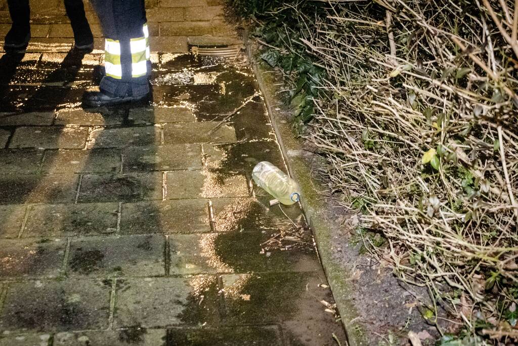 Scooter in brand gestoken