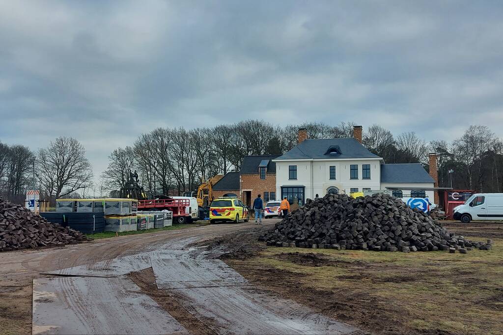 Traumahelikopter ingezet voor ongeval op bouwterrein