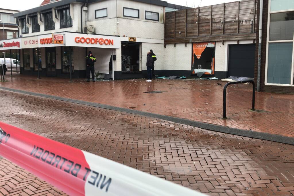 Forse schade door plofkraak