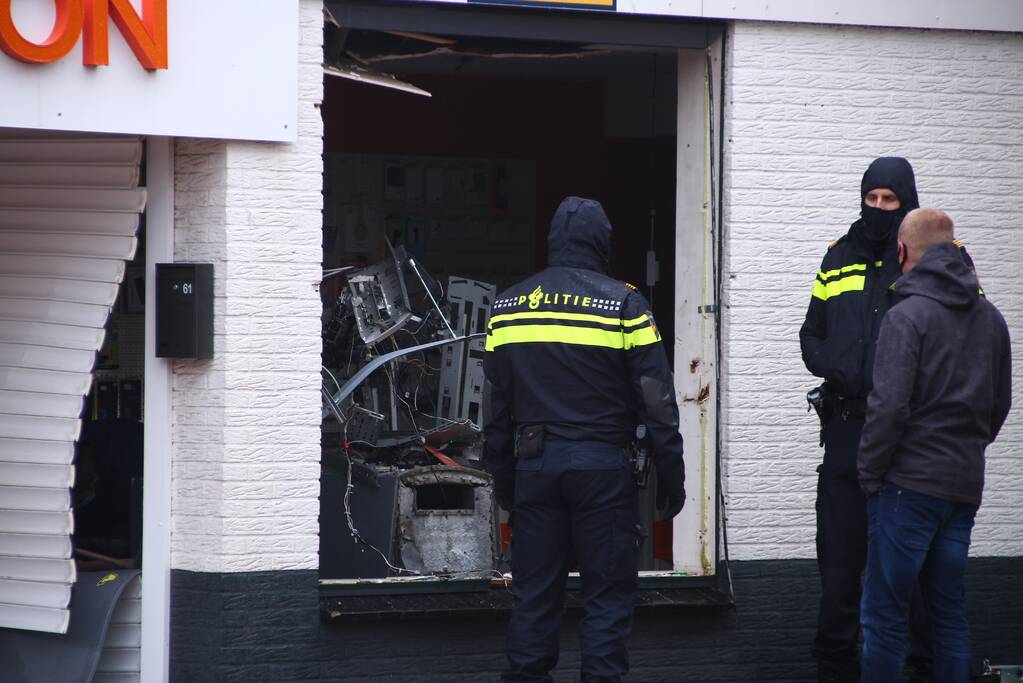 Forse schade door plofkraak