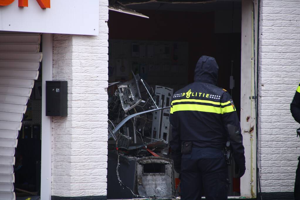 Forse schade door plofkraak