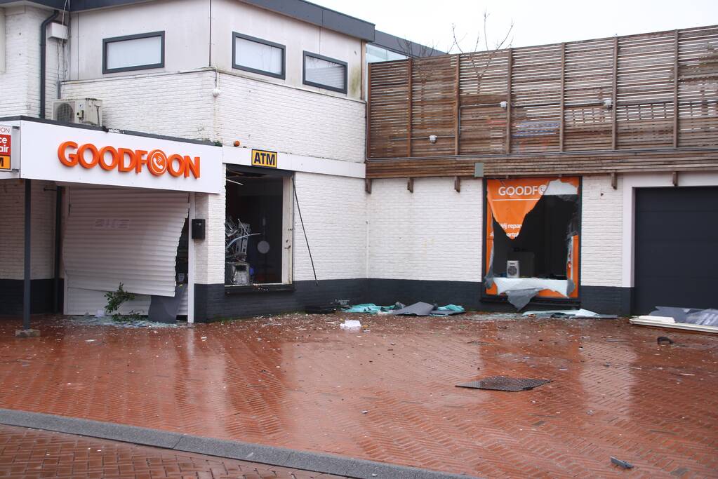 Forse schade door plofkraak