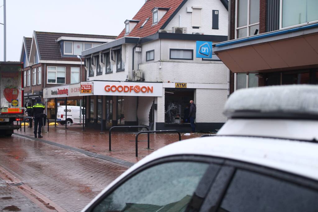 Forse schade door plofkraak