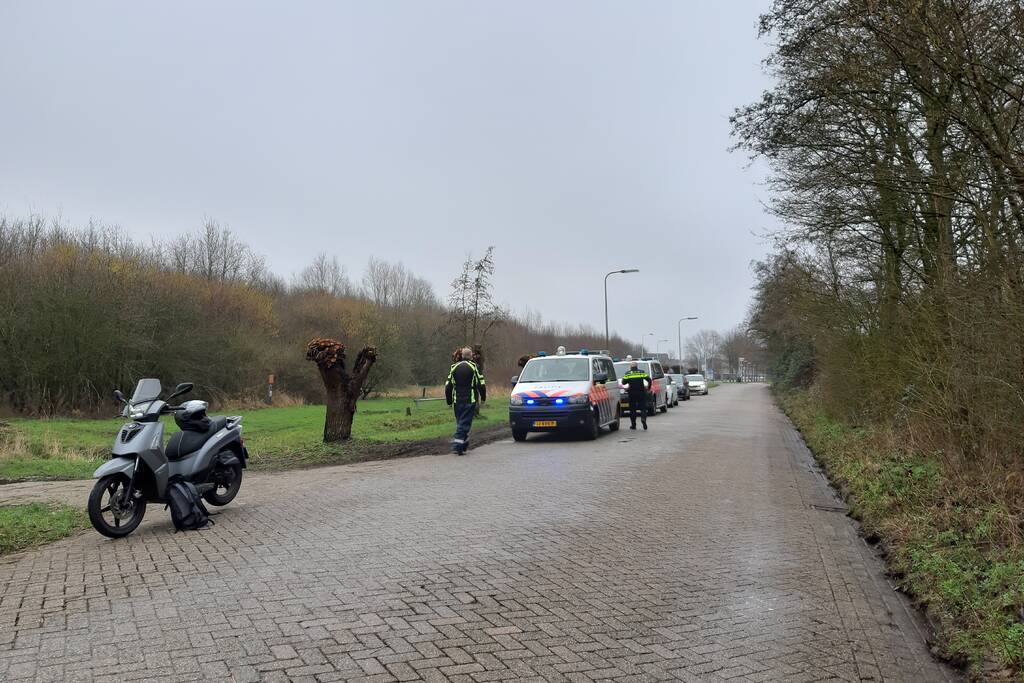 Hardloper aangereden door scooterrijder