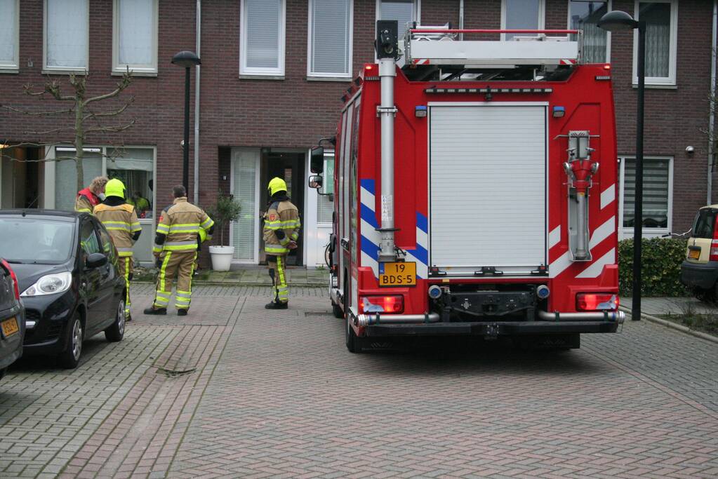 Metingen na melding gaslucht