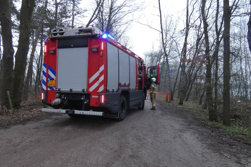 Boot volledig uitgebrand