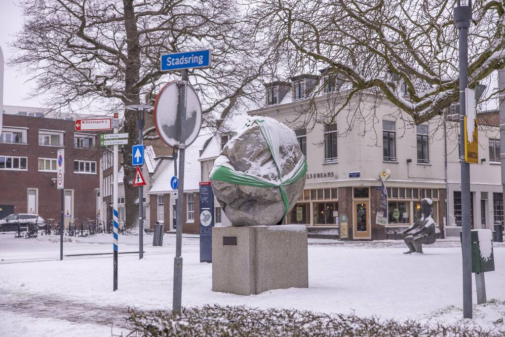 Nederland ontwaakt onder deken van sneeuw