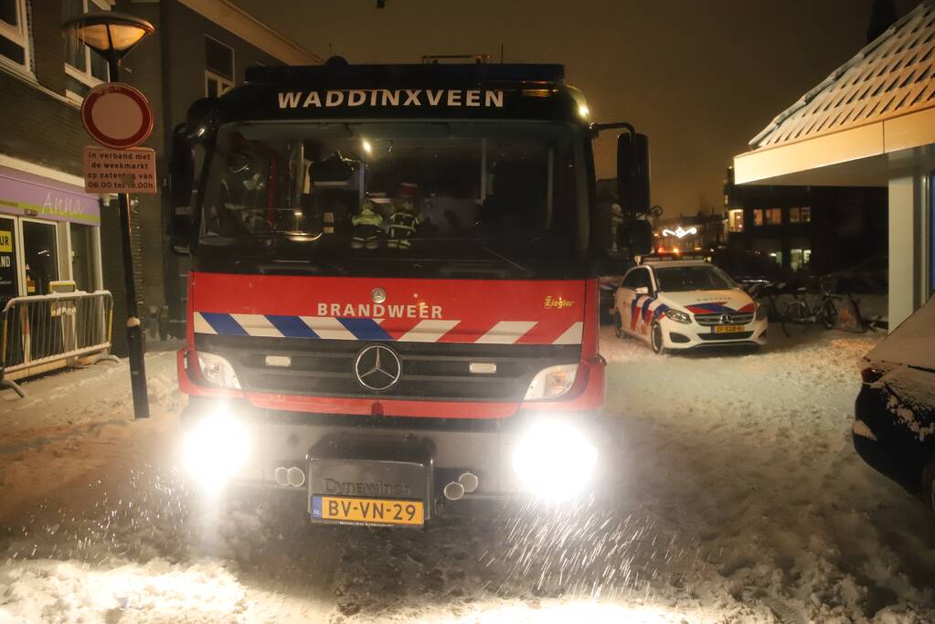 Brand in electriciteitshuisje