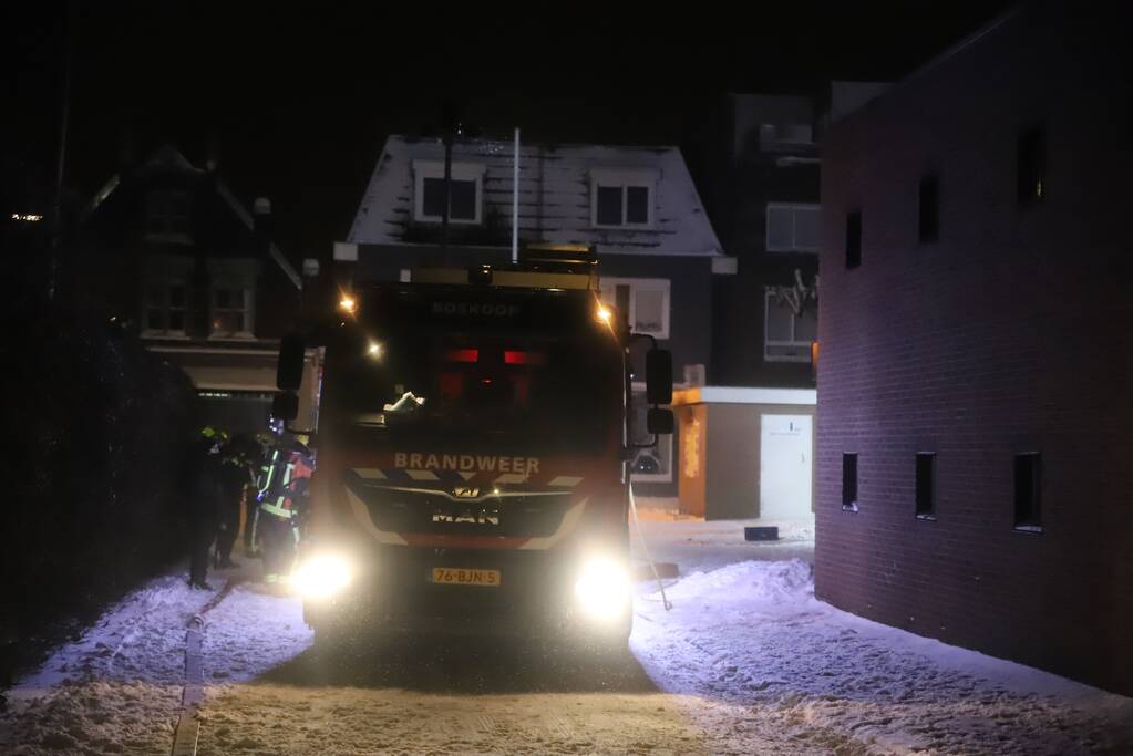 Brand in electriciteitshuisje