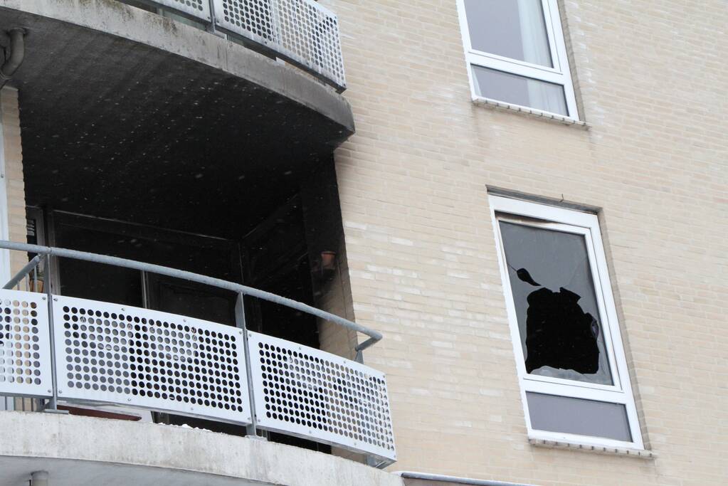 Vrouw overleden bij brand in appartement