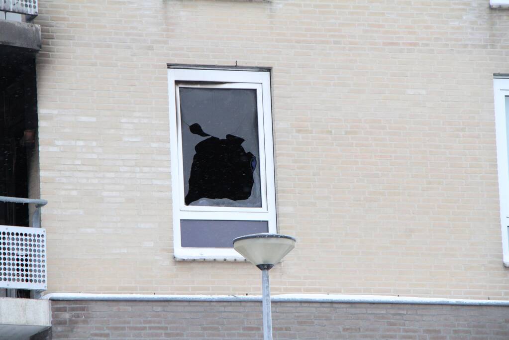 Vrouw overleden bij brand in appartement