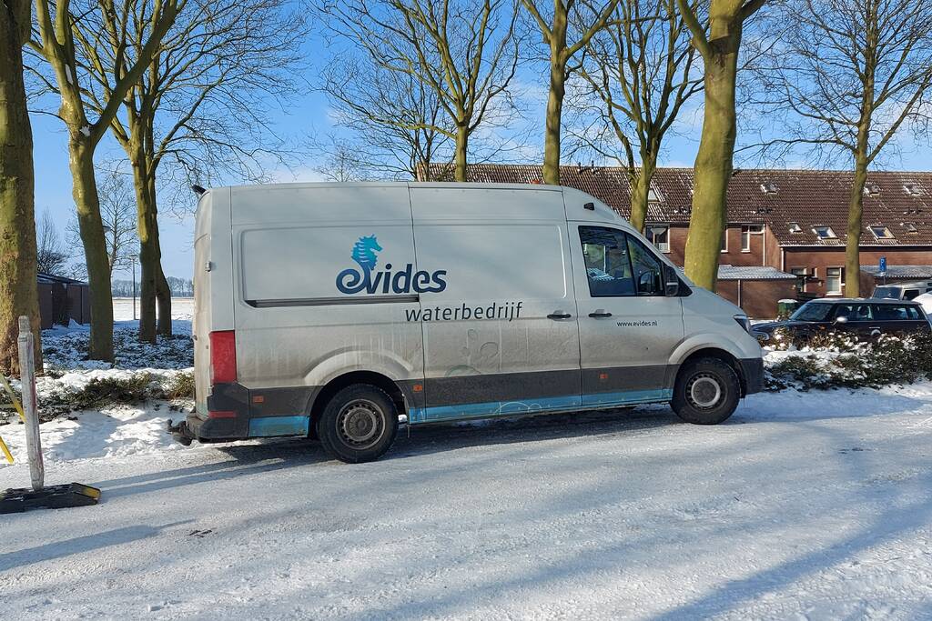 Omwonenden zonder water na lekkage in leiding