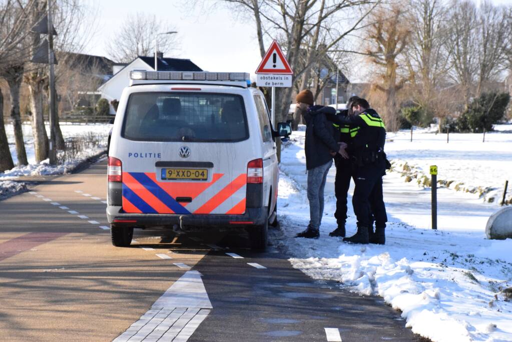 Dronken bestuurder personenauto aangehouden na ongeval