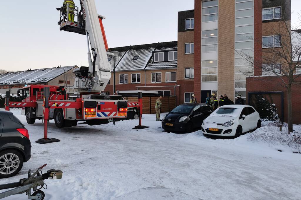 Onderzoek naar brand in flatwoning