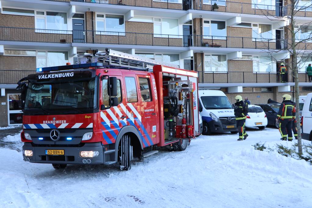 Onderzoek naar brand in flatwoning