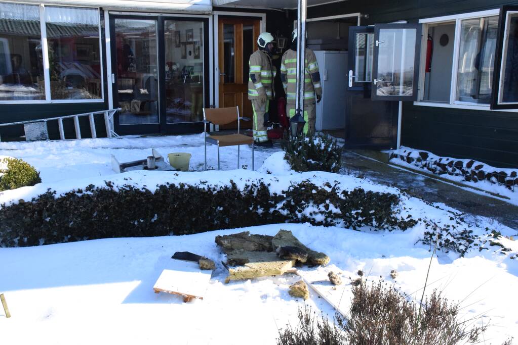 Gaskachel zorgt voor flinke schade in woning