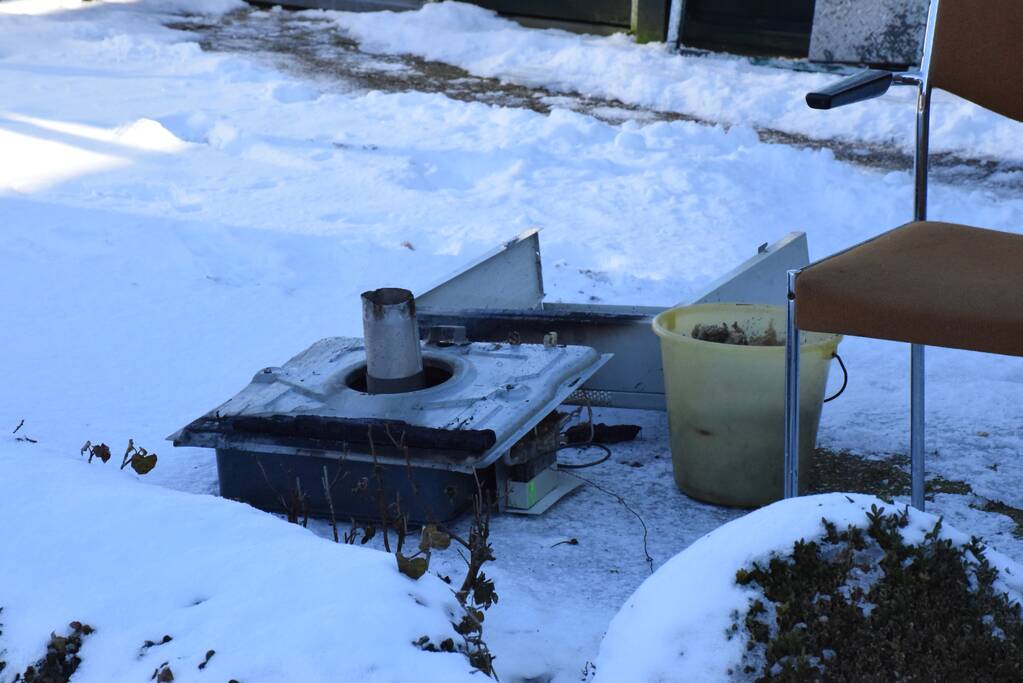 Gaskachel zorgt voor flinke schade in woning