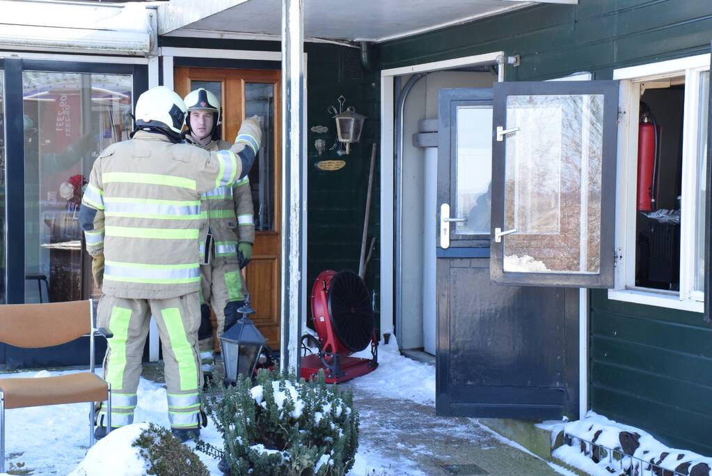 Gaskachel zorgt voor flinke schade in woning