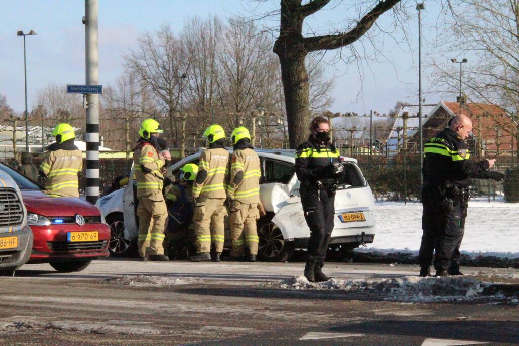 Ernstig ongeval op kruising