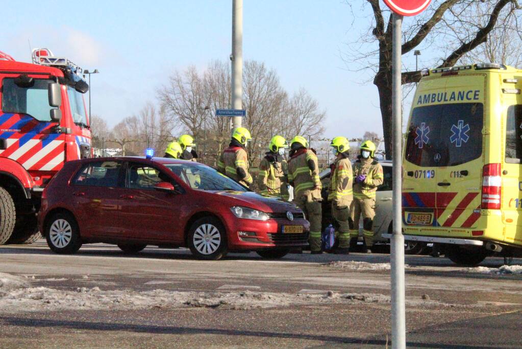 Ernstig ongeval op kruising