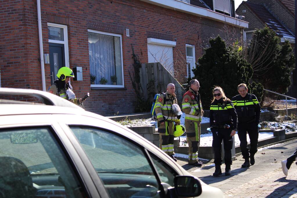 Metingen verricht na melding van gaslucht