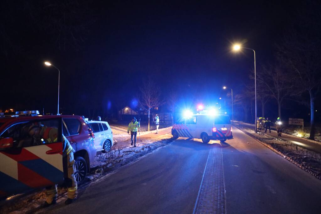Woonboerderij gaat in vlammen op