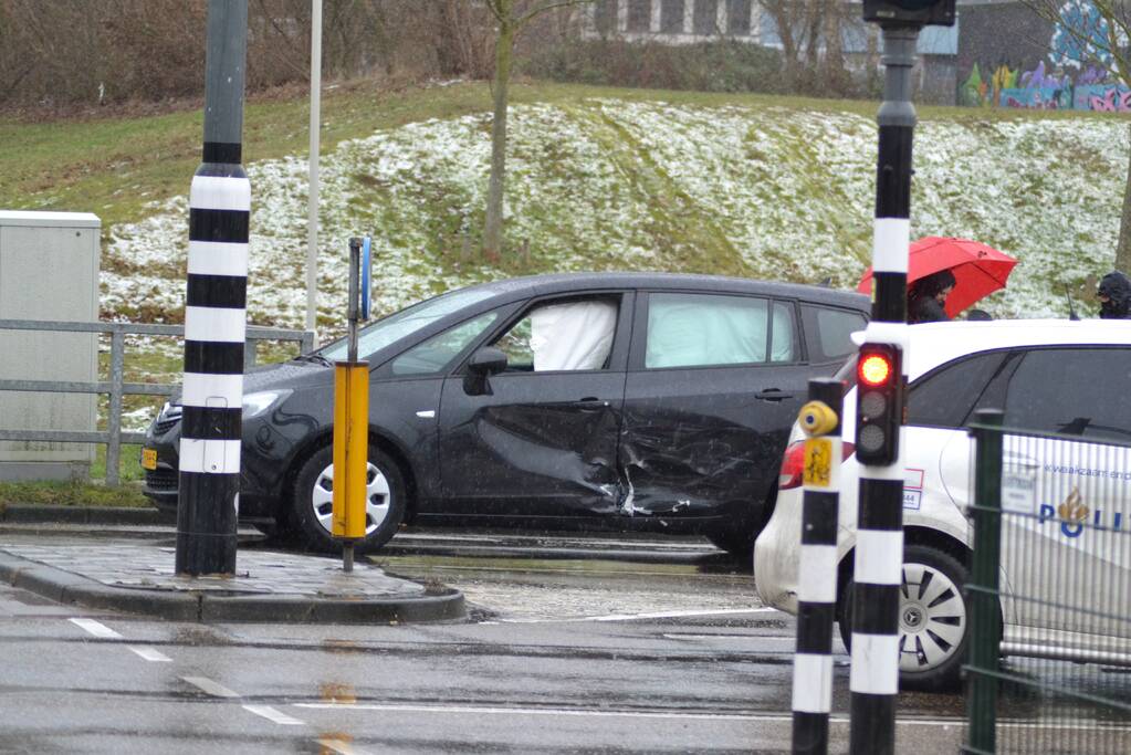 Persoon gewond bij ongeval op kruising