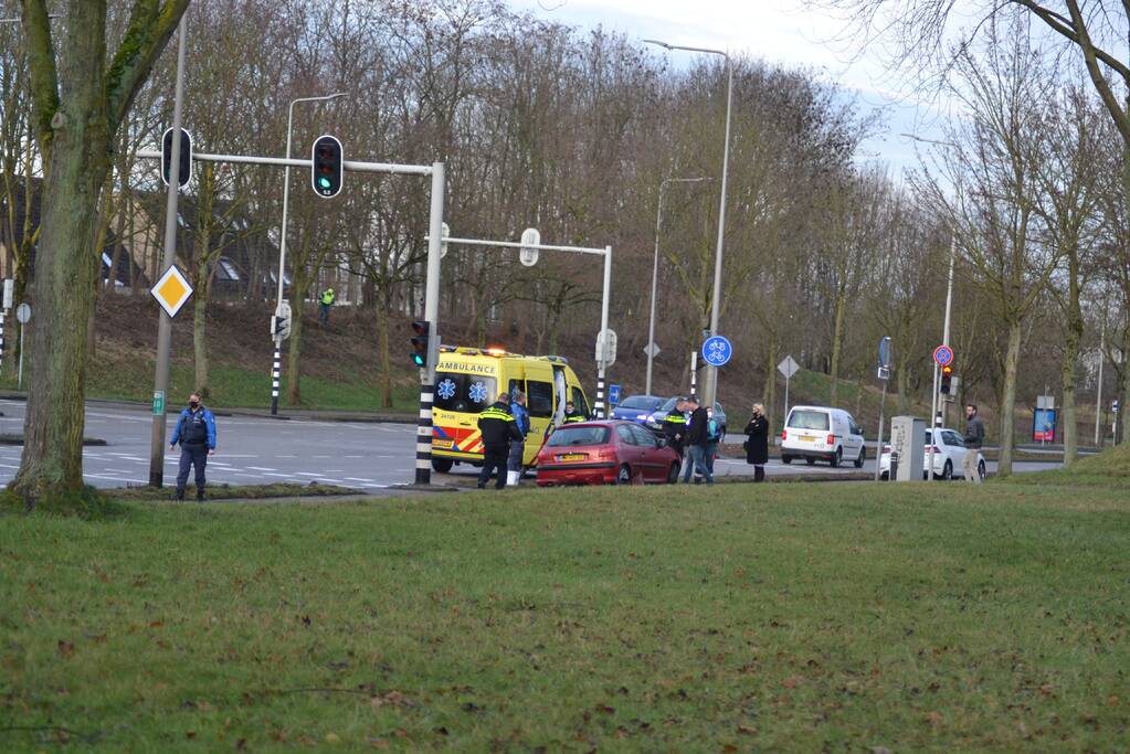 Persoon gewond bij aanrijding