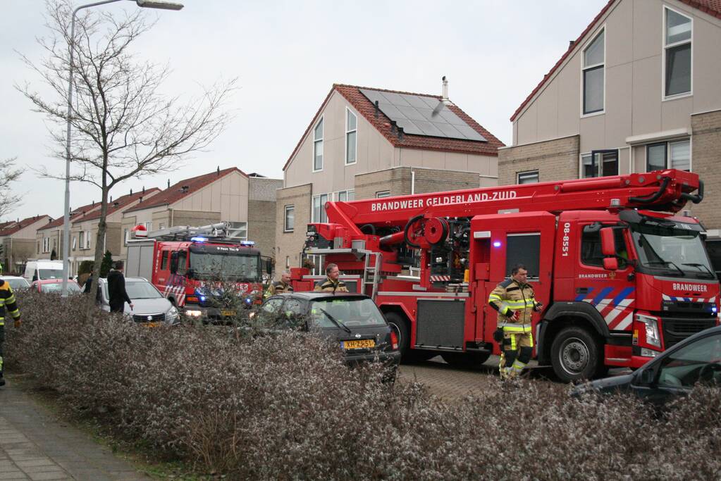 Veel schade bij uitslaande woningbrand