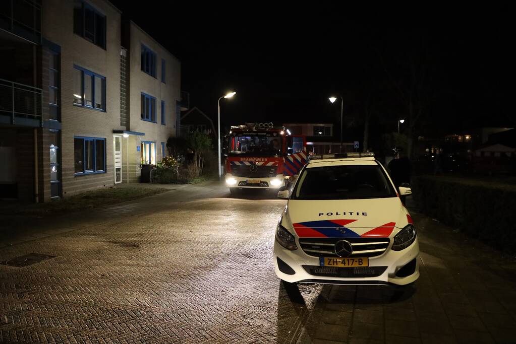 Persoon aangehouden na woning met gaslucht