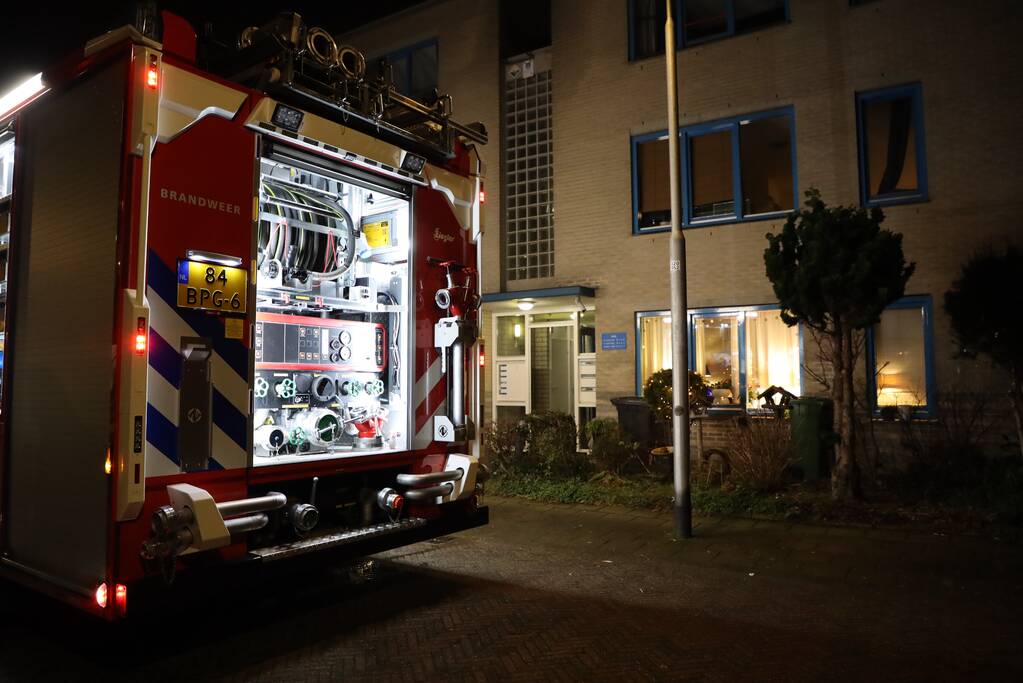 Persoon aangehouden na woning met gaslucht