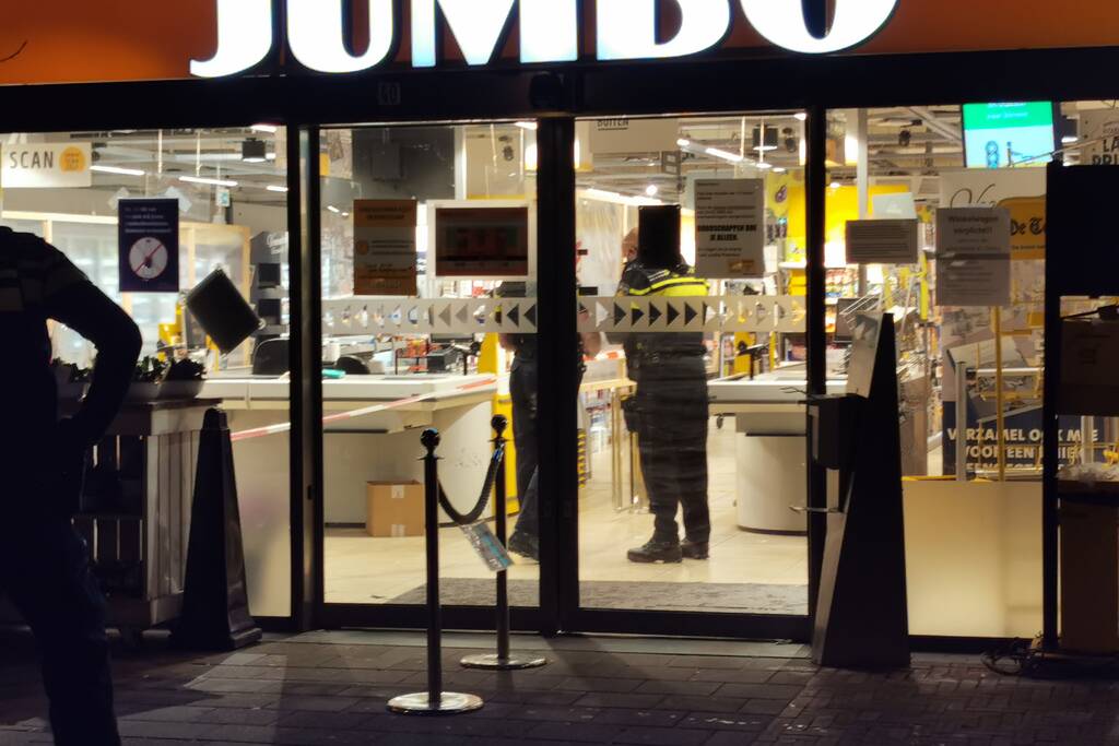 Overval op Jumbo in Petenbos