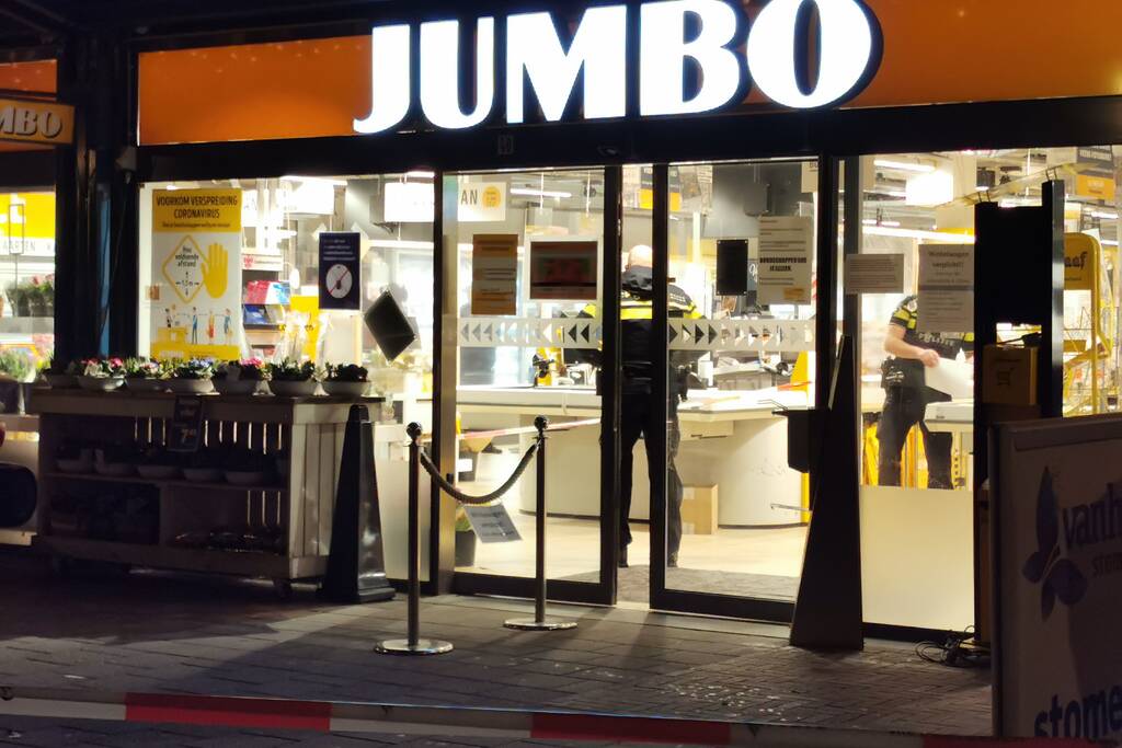 Overval op Jumbo in Petenbos