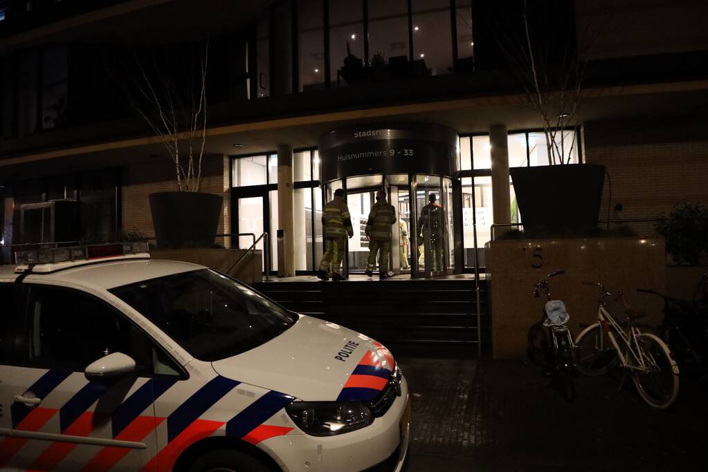 Vermoedelijke waterlekkage in appartementencomplex