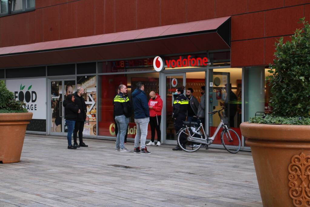 Opnieuw overval op Vodafone-winkel