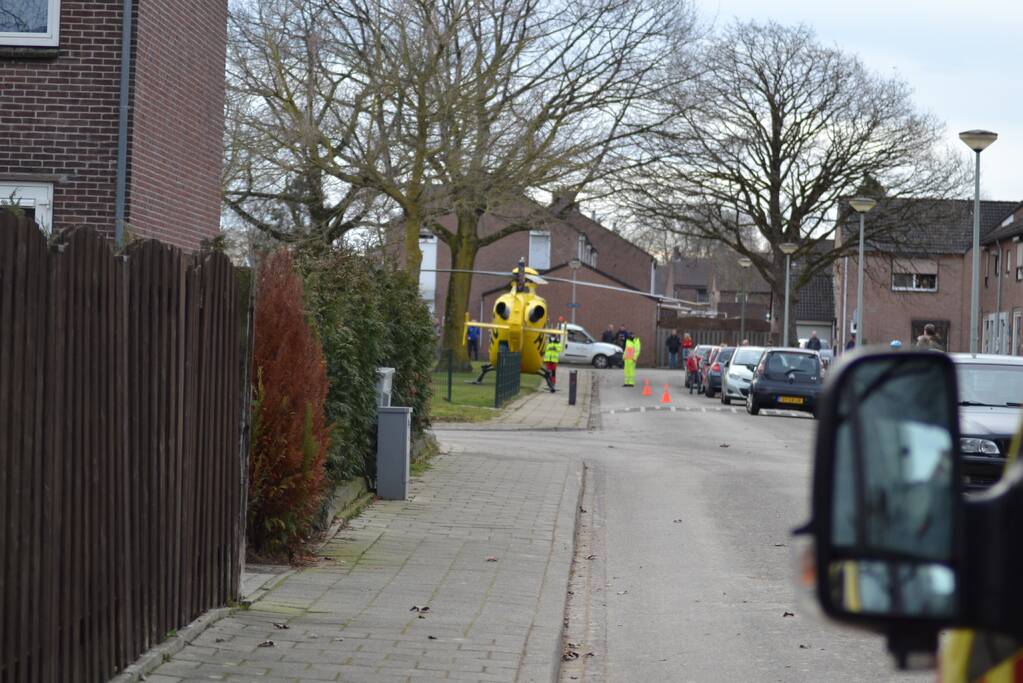 Man bedolven onder grond bij graafwerkzaamheden