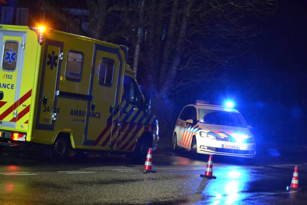 Gewonde bij ongeval met twee voertuigen