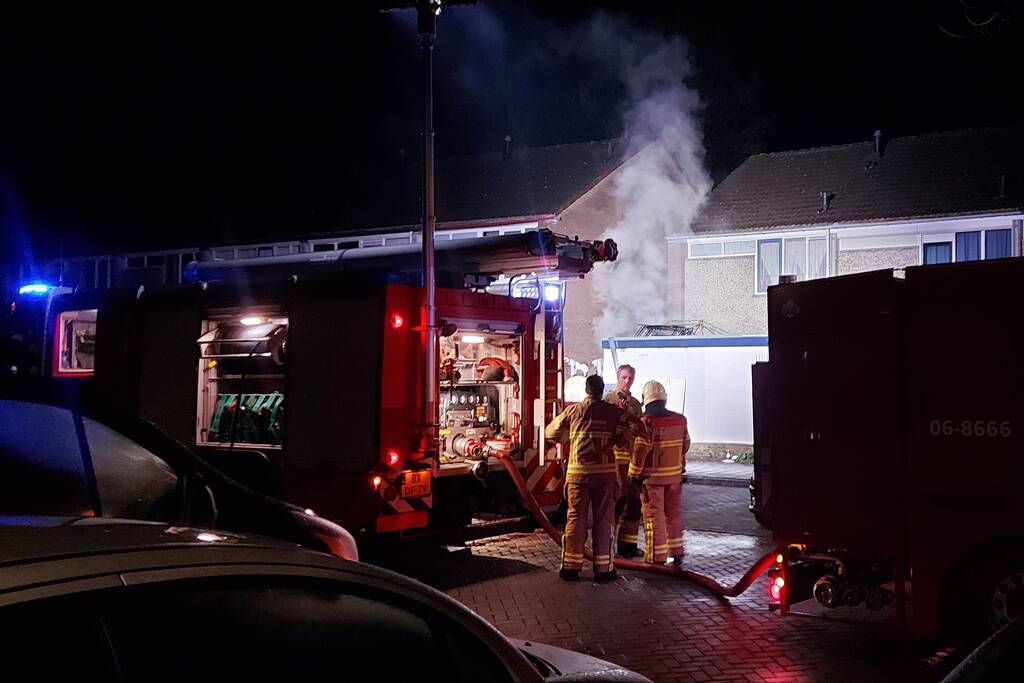 Schuur verwoest door brand