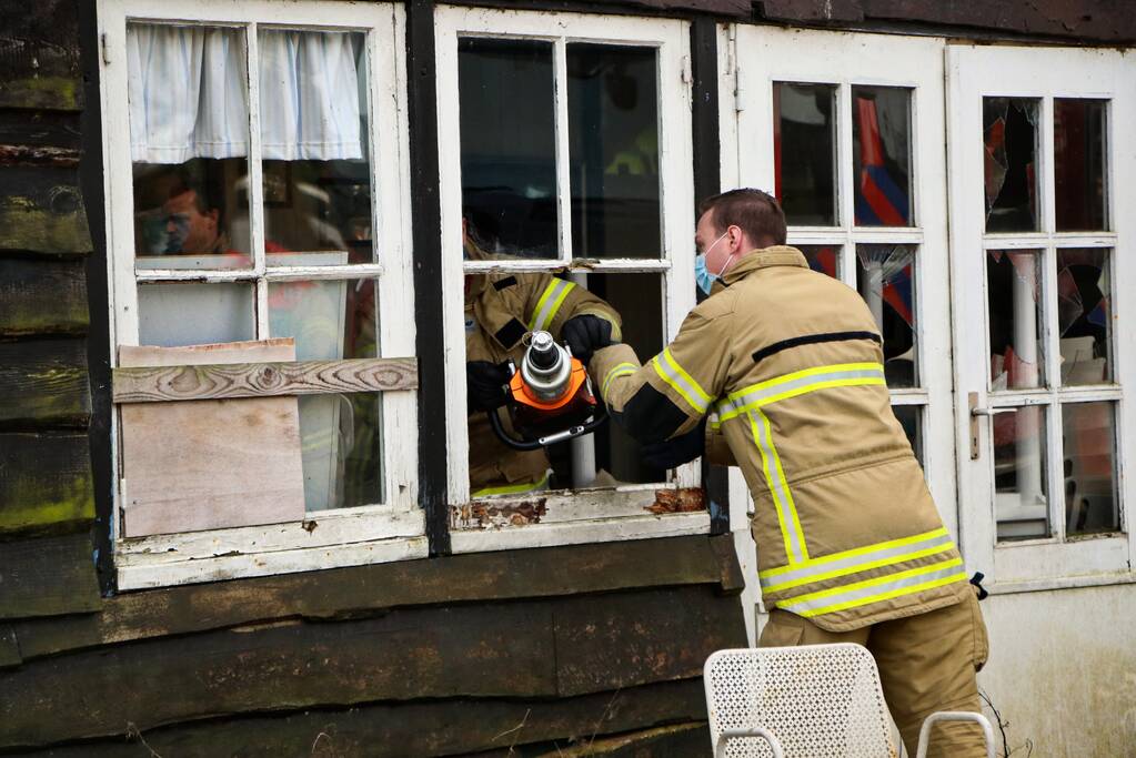 Waterleiding dichtgeknepen na lekkage
