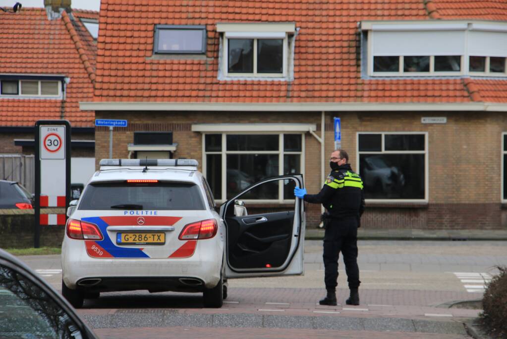 Inzet traumahelikopter voor noodgeval in woning