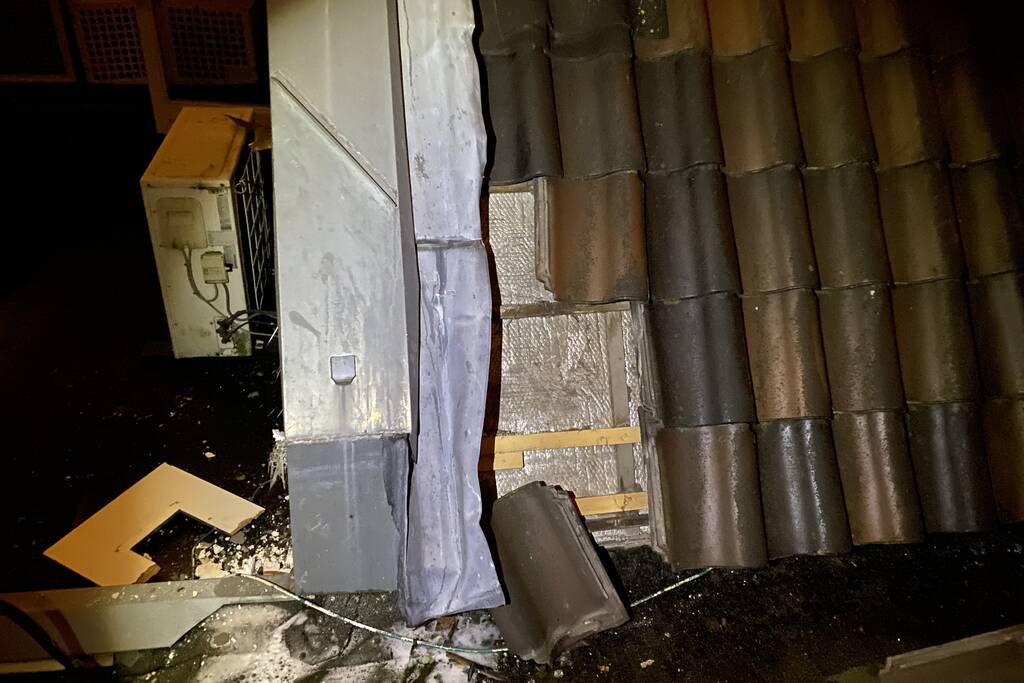 Veel rookontwikkeling bij brand in winkelpand