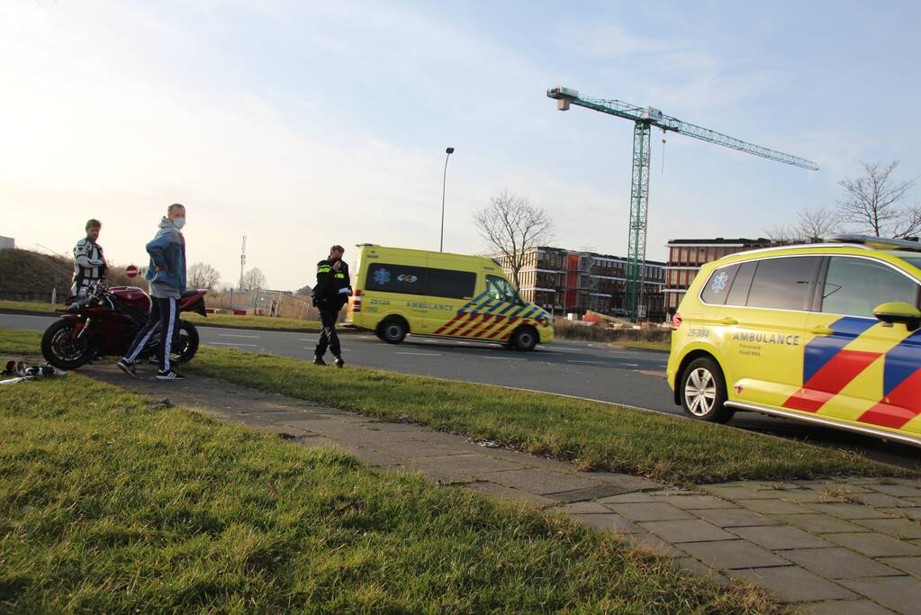 Flinke schade bij ongeval met motor