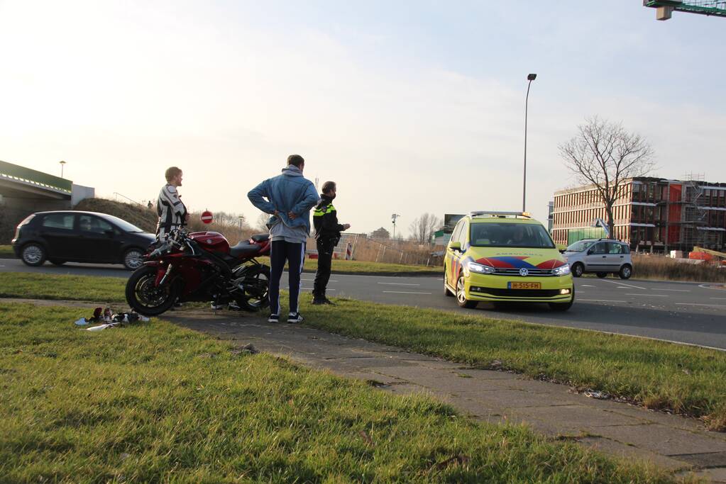 Flinke schade bij ongeval met motor