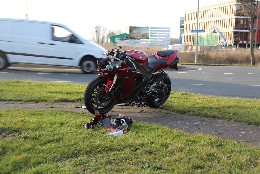 Flinke schade bij ongeval met motor